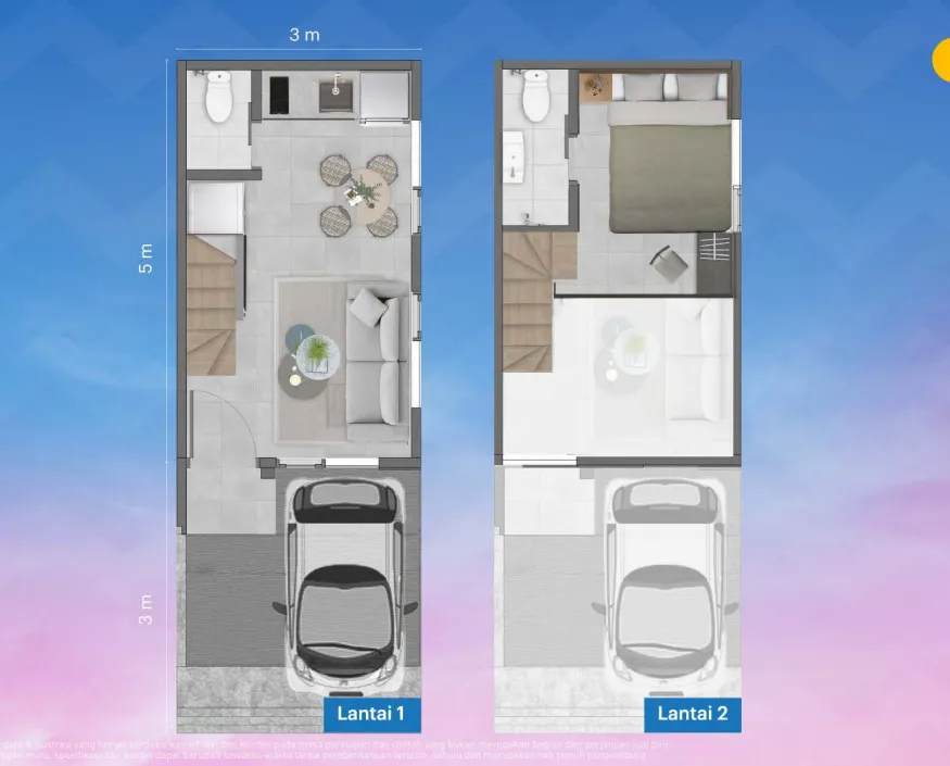 Floor plan for POP EZY