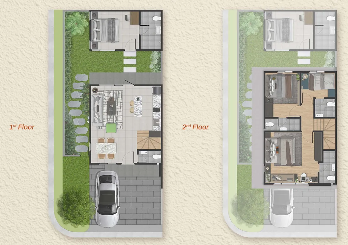 Floor plan for Type 5.5
