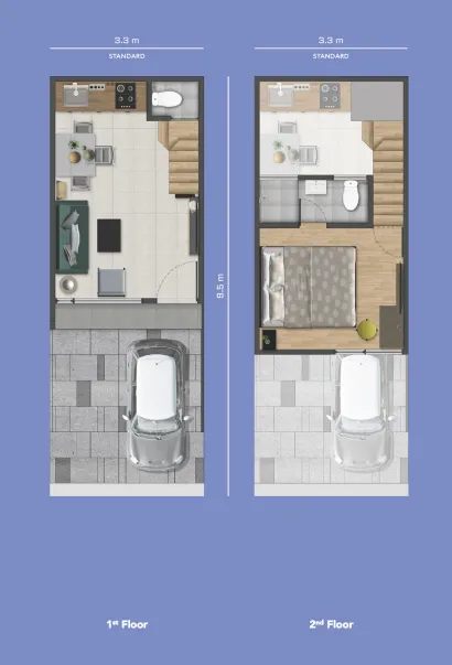 Floor plan for Z6 Standard